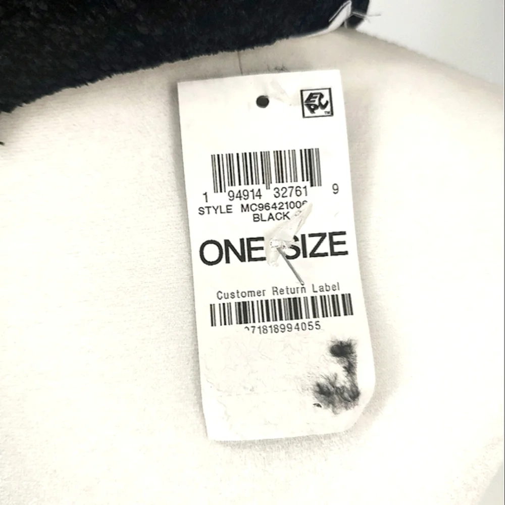 Charter Club Black Infinity Scarf O/S